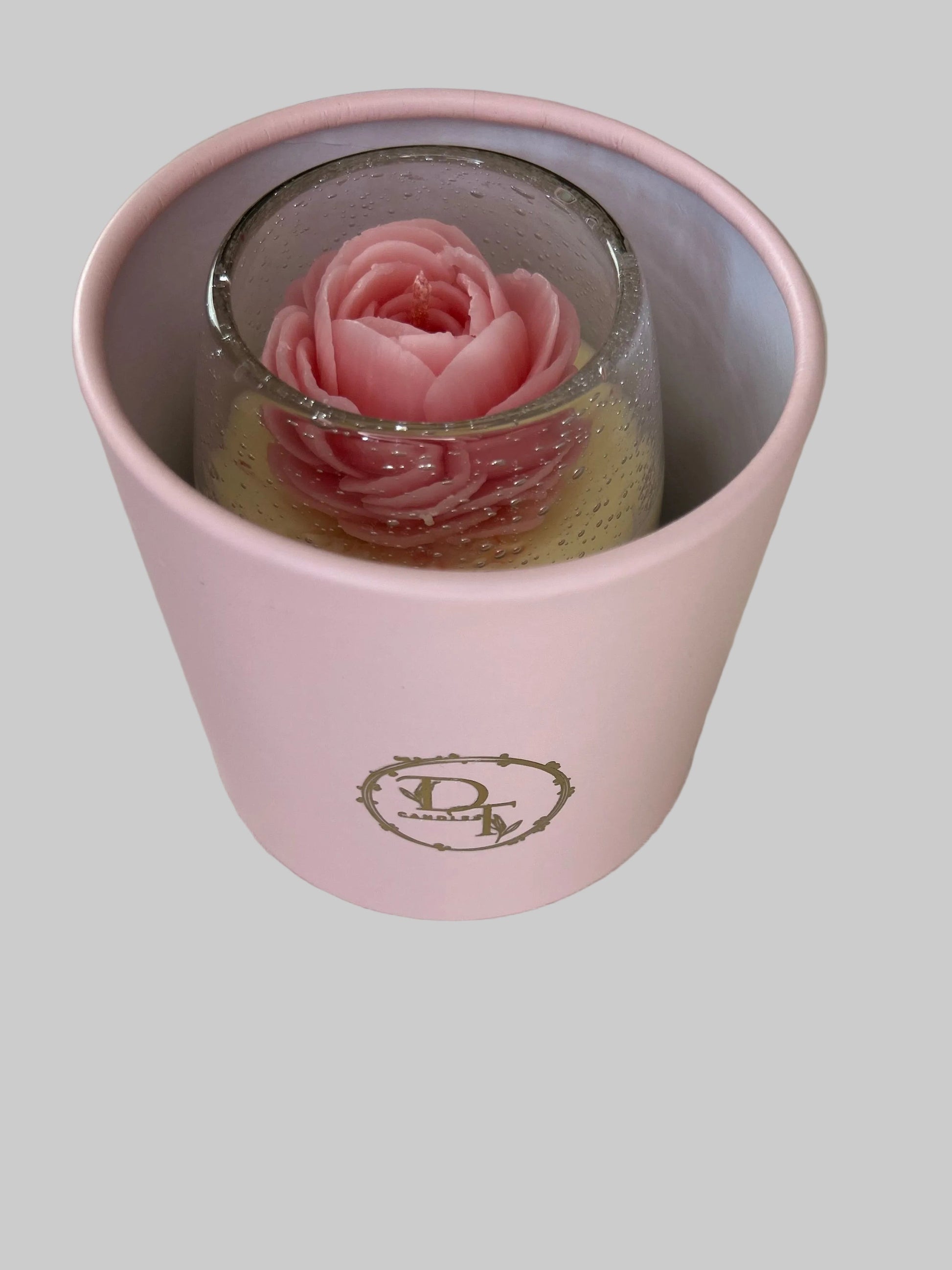 Bougie parfumée florale artisanale DT Candles