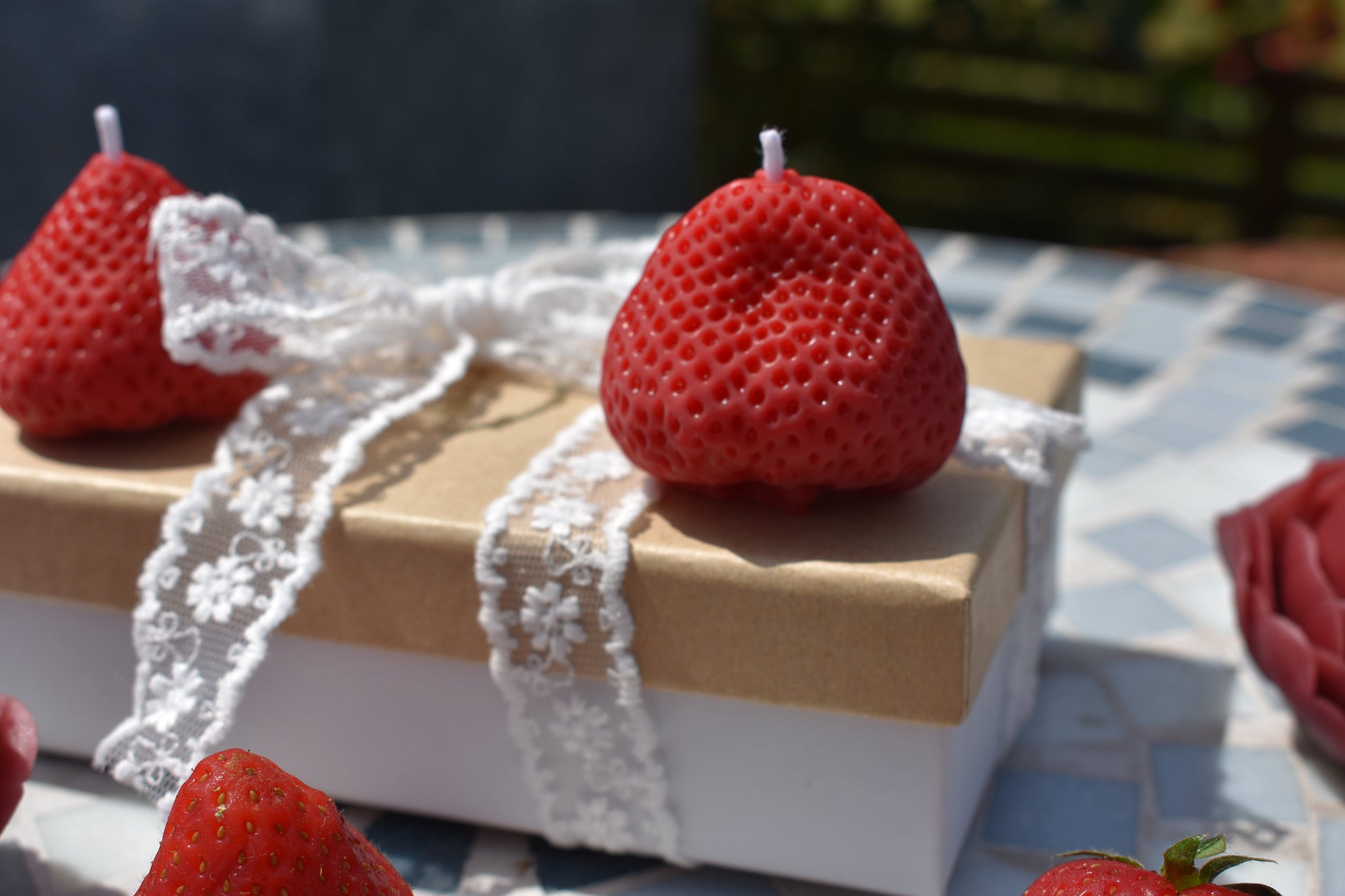 Bougies Fraises DT Candles