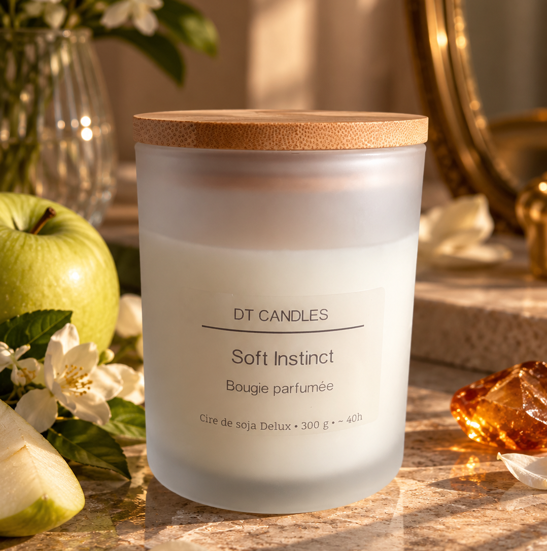 Bougie parfumée Soft Instinct DT Candles