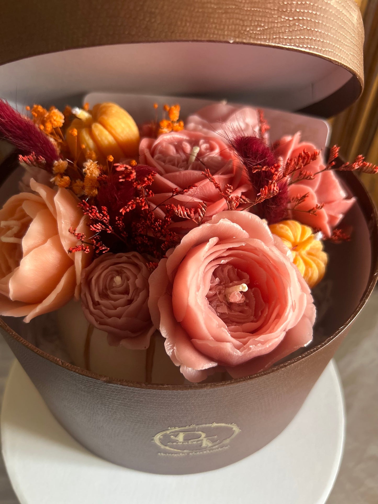 Bouquet d’Automne en Cire d’Abeille DT Candles