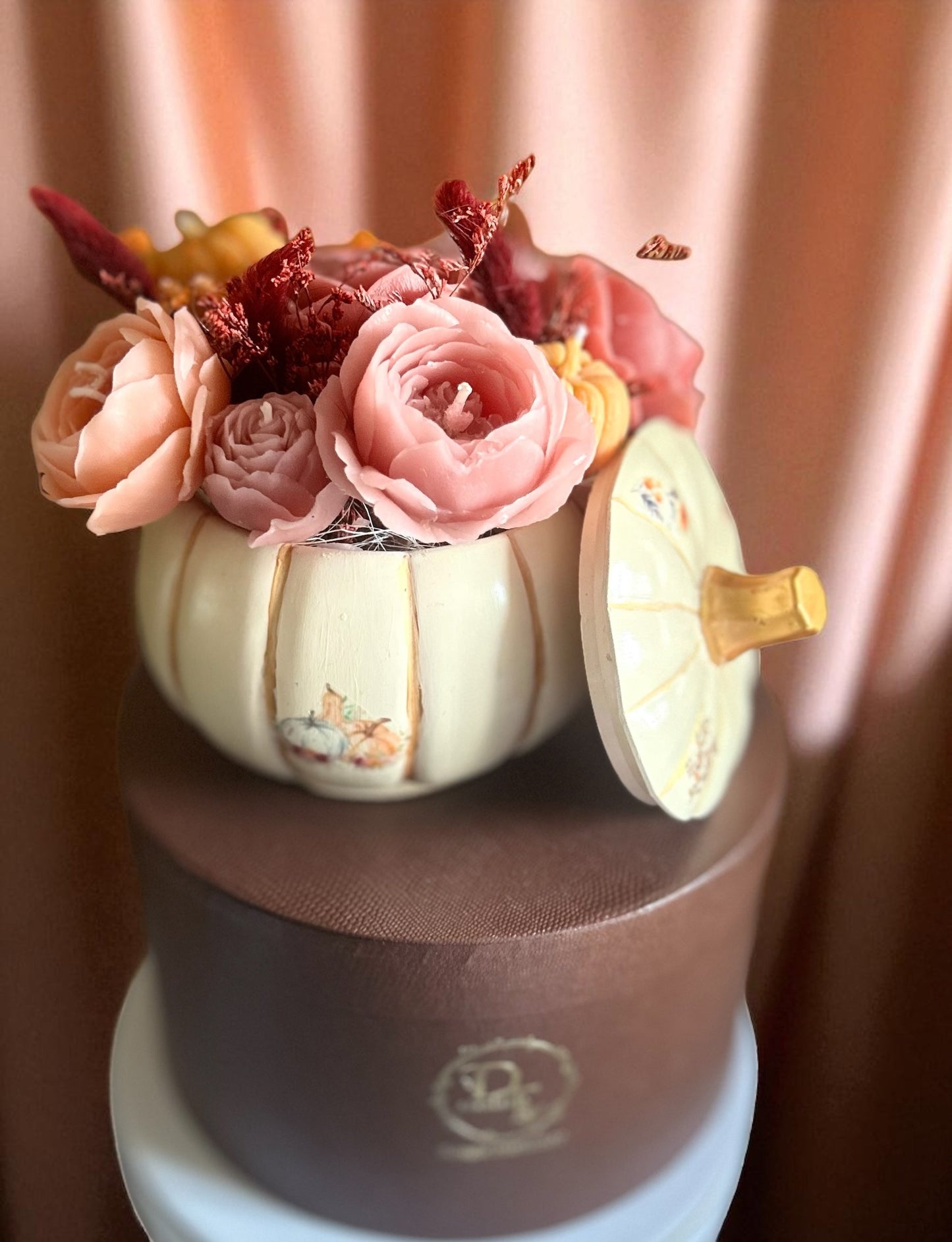 Bouquet d’Automne en Cire d’Abeille DT Candles