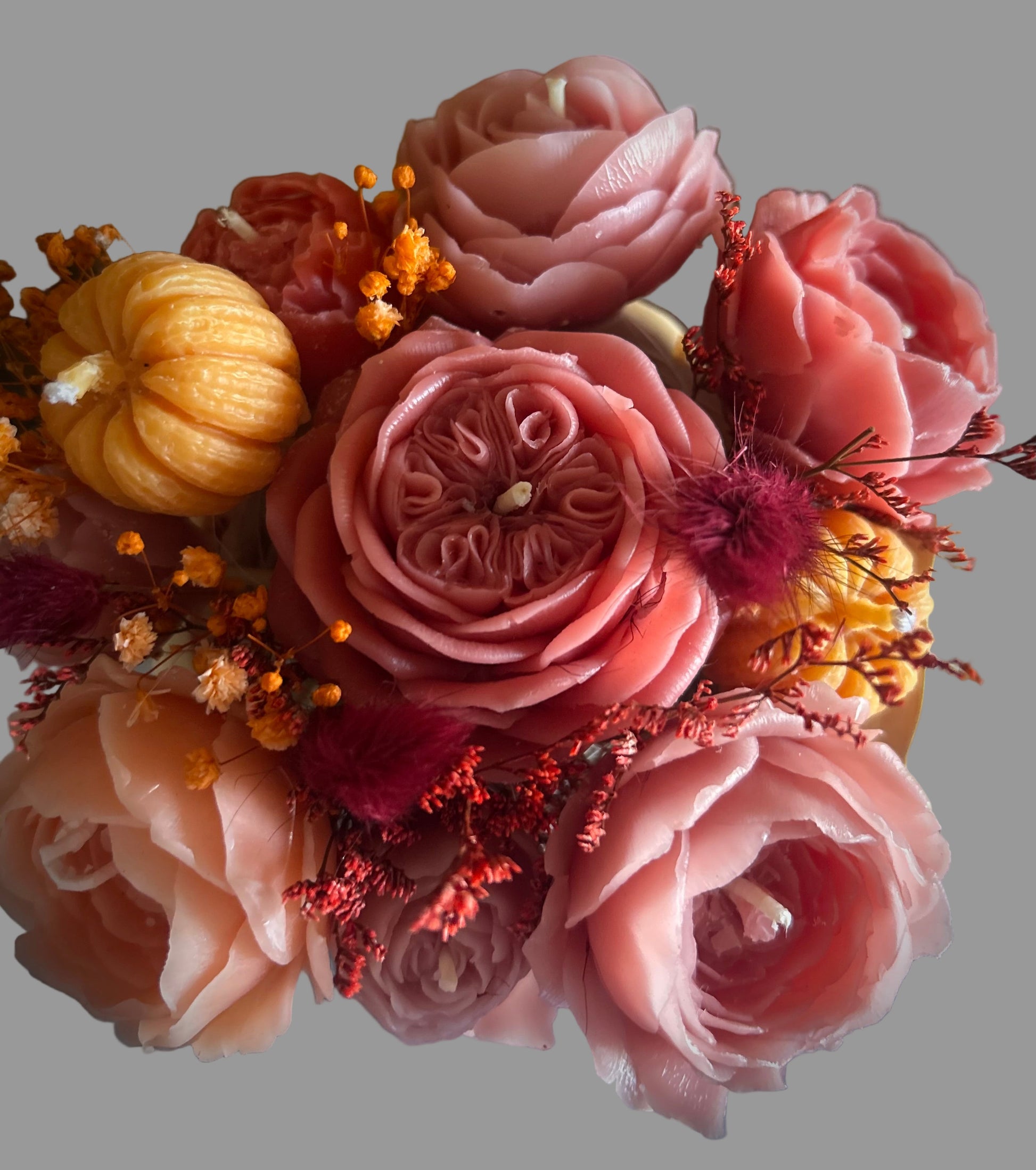 Bouquet d’Automne en Cire d’Abeille DT Candles